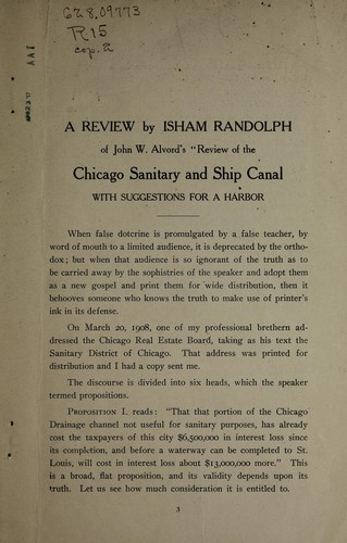 Cover for A review