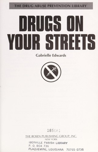 Cover for Drugs on your streets
