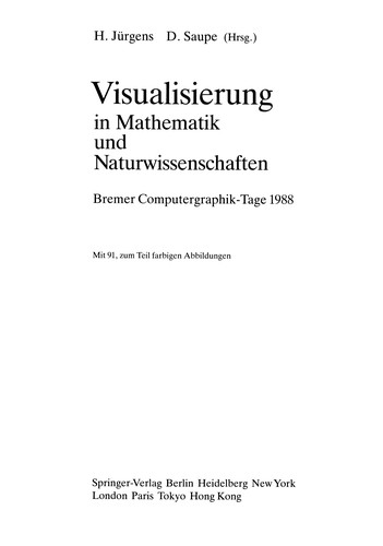 Cover for Visualisierung in Mathematik und Naturwissenschaften