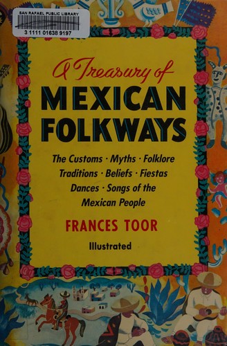 Cover for A treasury of Mexican folkways