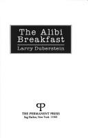 Cover for The alibi breakfast