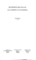 Cover for Georges Bataille, le corps fictionnel