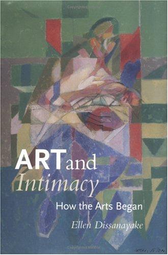 Cover for Art and Intimacy