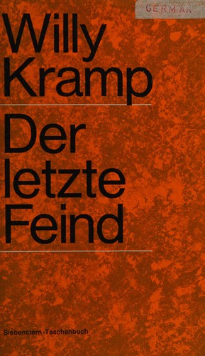 Cover for Der letzte Feind