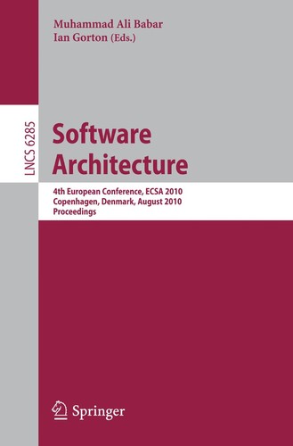 Cover for Software architecture