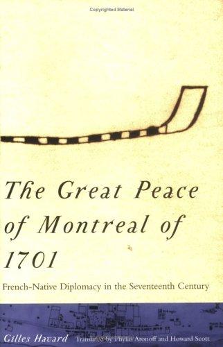 Cover for The Great Peace of Montreal of 1701