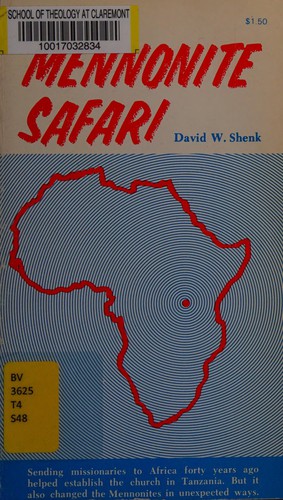 Cover for Mennonite safari