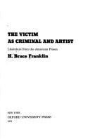 Cover for The victim as criminal and artist