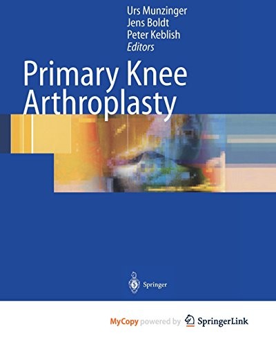 Cover for Primary Knee Arthroplasty