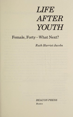 Cover for Life after youth