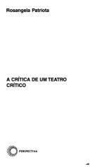 Cover for A crítica de um teatro crítico