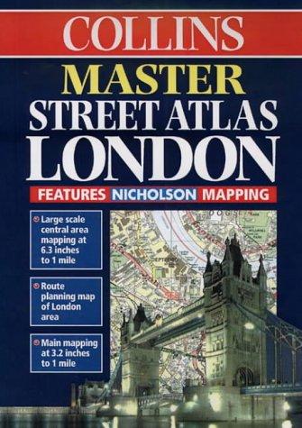 Cover for Master Street Atlas London