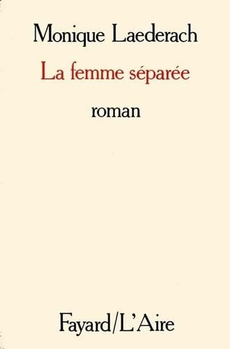 Cover for La femme séparée