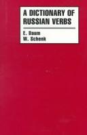 Cover for A dictionary of Russian verbs