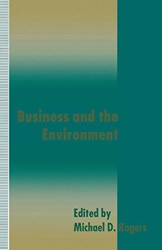 Cover for Business and the Environment