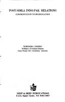 Cover for Post-Simla Indo-Pak relations