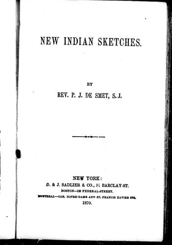 Cover for New Indian sketches