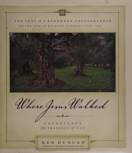 Cover for Where Jesus walked