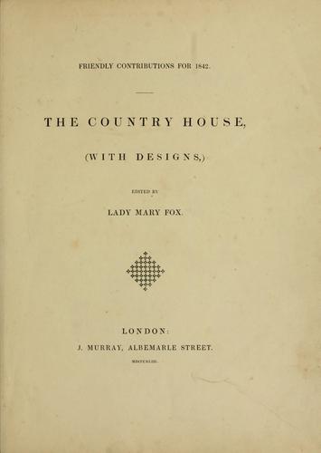Cover for The country house