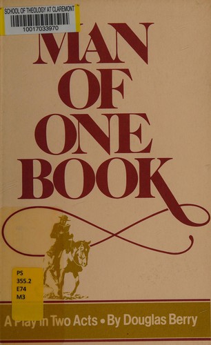 Cover for Man of one book