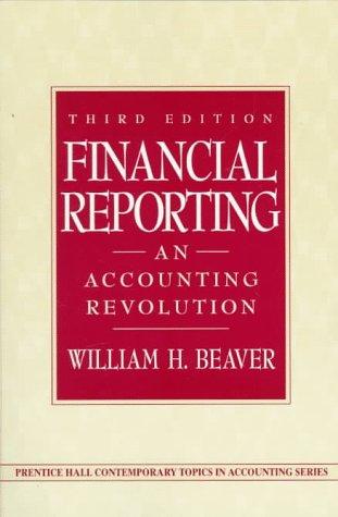 Cover for Financial Reporting