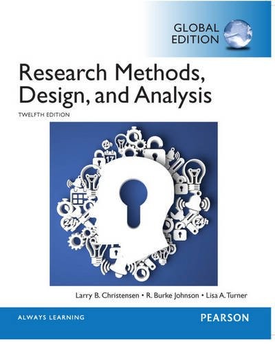 Cover for NEW MySearchLab with Pearson EText -- Standalone Access Card -- for Research Methods, Design, and Analysis, Global Edition