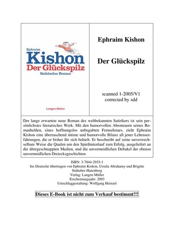 Cover for Der Glu ckspilz