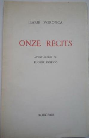 Cover for Onze récits.