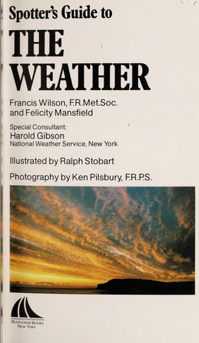 Cover for Spotter's guide to the weather