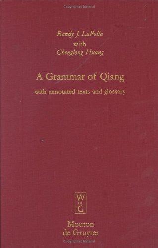 Cover for A Grammar of Qiang