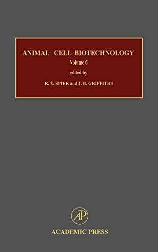 Cover for Animal cell biotechnology.