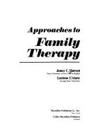 Cover for Approaches to family therapy