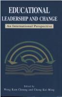 Cover for Educational leadership and change
