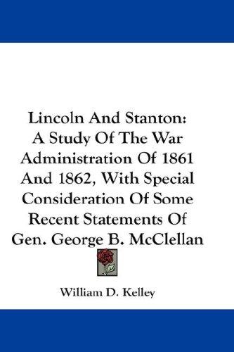 Cover for Lincoln And Stanton