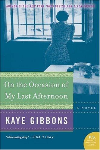 Cover for On the Occasion of My Last Afternoon