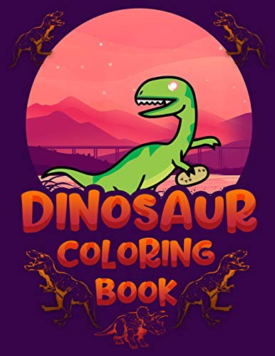 Cover for Dinosaur Coloring Book