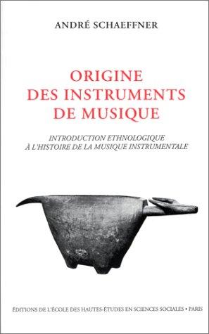Cover for Origine des instruments de musique