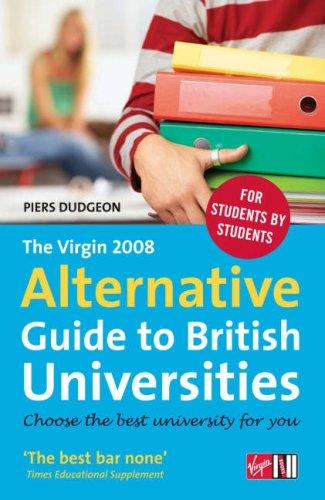 Cover for The Virgin 2008 Alternative Guide to British Universities
