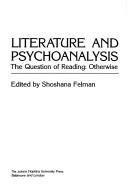 Cover for Literature and psychoanalysis