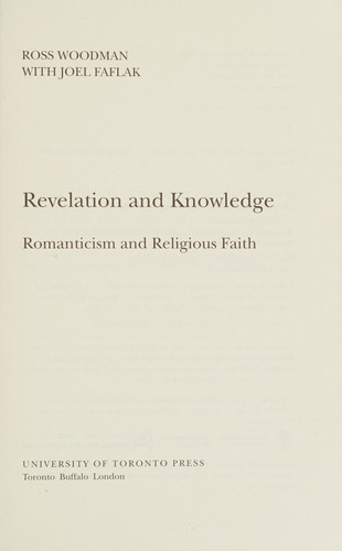 Cover for Revelation and Knowledge