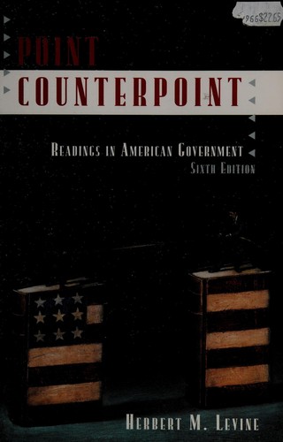 Cover for Point-counterpoint