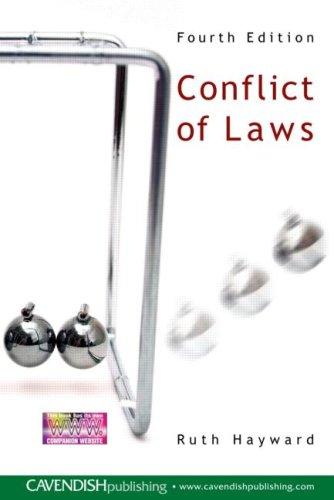 Cover for Conflict of Laws