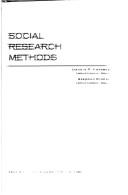 Cover for Social research methods