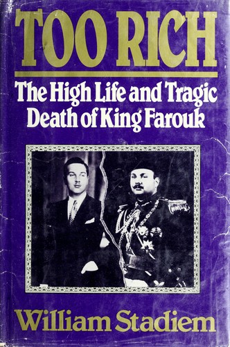 Cover for Too rich