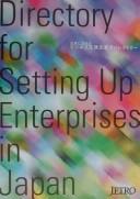 Cover for Directory for setting up enterprises in Japan