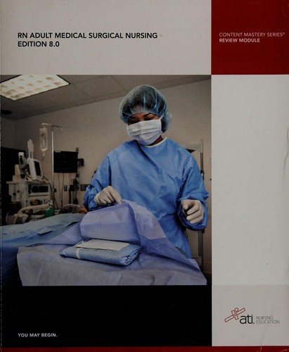 Cover for Registered nurse adult medical surgical nursing