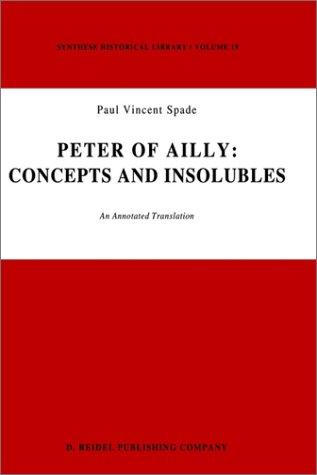 Cover for Peter of Ailly: Concepts and Insolubles