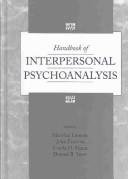 Cover for Handbook of interpersonal psychoanalysis