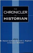 Cover for The Chronicler as historian