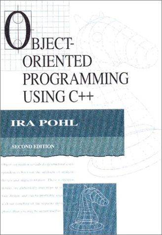 Cover for Object-Oriented Programming Using C++